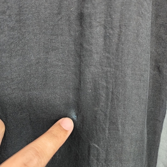 Cynthia Ashby Women's Zora 100% Silk Layered Sheer Skirt Gothic - S - Picture 4 of 8